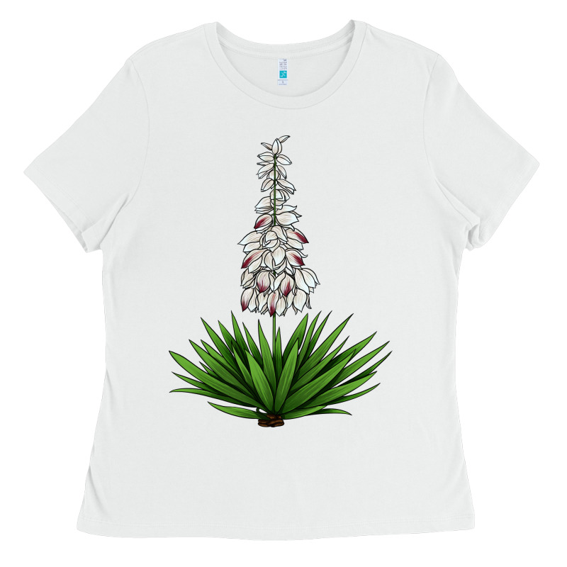 Yucca Flower Iiiustrations Ladies Tee by LillyAllenDesigns | Teevron