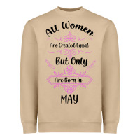 Mushroom all women are created equal but only the smartest are born in may Heavyweight Sweatshirt - Bettercallsaul