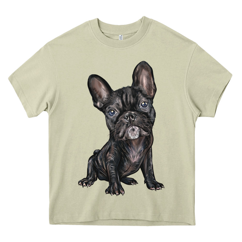 French Bulldog Heavy Core Tee by BarkalooDesign | Teevron