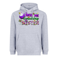 Heather Grey Pour me something mister Heavyweight Hoodie - FaDigitalArtStudio
