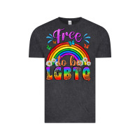Vintage Black Western Free To Be Lgbtq Vintage Tee - BundleAndBundleShop