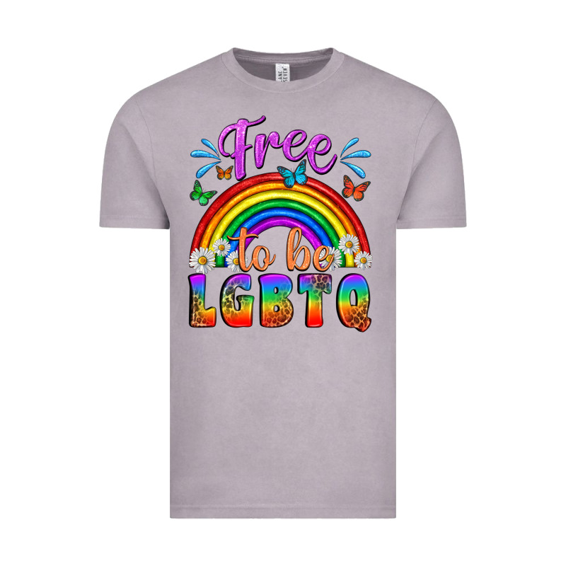 Western Free To Be Lgbtq Vintage Tee by BundleAndBundleShop | Teevron