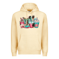 Pina Colada pig coffee cups Premium Hoodie - OliviaCreatesArt