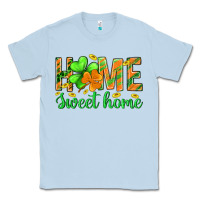 Dusty Blue st.patrick home sweet home Classic Tee - BundleAndBundleShop