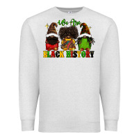 Oatmeal Heather We are black history Premium Sweatshirt - FaDigitalArtStudio