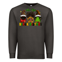 Smoke We are black history Premium Sweatshirt - FaDigitalArtStudio