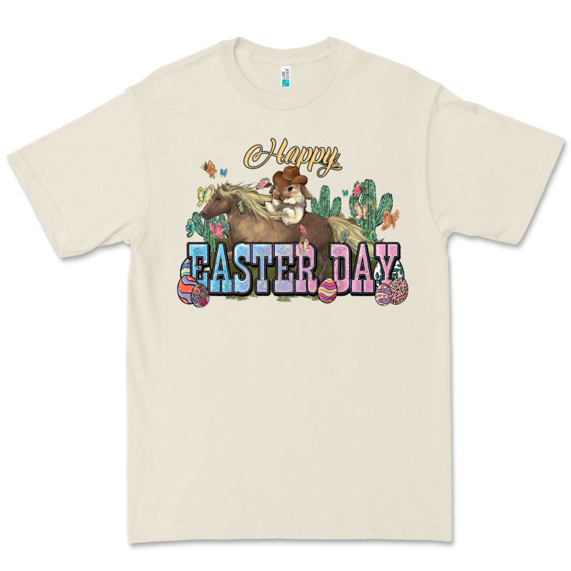 Happy Easter Day Rodeo Premium Tee by NancyCooperArtShop | Teevron