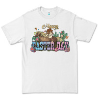 White Happy Easter Day Rodeo Premium Tee - NancyCooperArtShop
