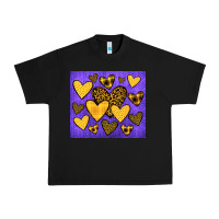 Black team spirit color purple and gold Urban Heavy Tee - JahusDesignShop