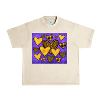 Sandshell team spirit color purple and gold Urban Heavy Tee - JahusDesignShop