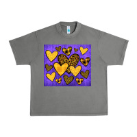 Tornado team spirit color purple and gold Urban Heavy Tee - JahusDesignShop