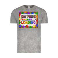 Cloud Rock Gay Pride Loading LGBTQ Tumbler Vintage Tee - BundleAndBundleShop