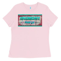 Bubblegum Pink western emergency nurse license plate template Ladies Tee - BarkalooDesign