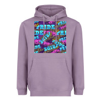 Lavender pride tribe seamless pattern Heavyweight Hoodie - FaDigitalArtStudio