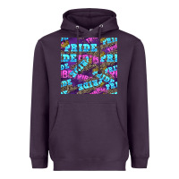 Plum pride tribe seamless pattern Heavyweight Hoodie - FaDigitalArtStudio