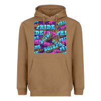 Toasted Coconut pride tribe seamless pattern Heavyweight Hoodie - FaDigitalArtStudio