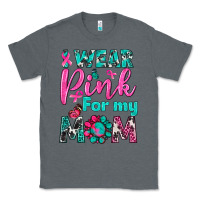 Charcoal Heather I Wear Pink For My Mom Classic Tee - BundleAndBundleShop