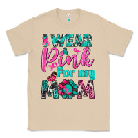 Mushroom I Wear Pink For My Mom Classic Tee - BundleAndBundleShop