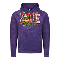 Cloud Purple love christmas deer Vintage Hoodie - MaliasSmallBusiness