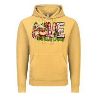 Vintage Mustard love christmas deer Vintage Hoodie - MaliasSmallBusiness