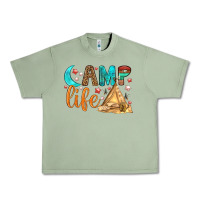 Oil Green Camp Life Urban Heavy Tee - BundleAndBundleShop