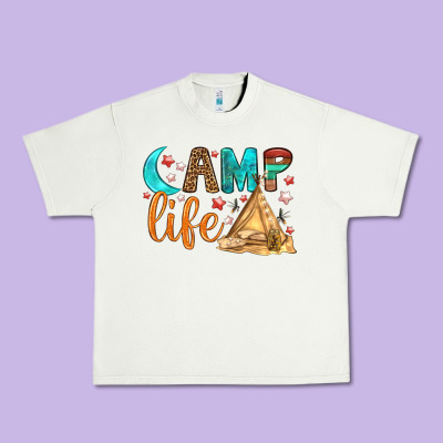 Camp Life Urban Heavy Tee Designed By Bundleandbundleshop