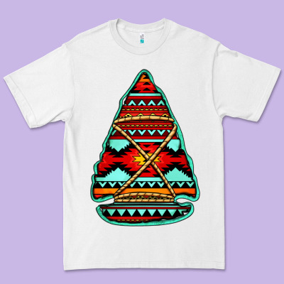 Aztec Arrowhead Premium Tee Designed By Jasminsmagicworld