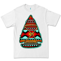 White aztec arrowhead Premium Tee - Jasminsmagicworld