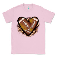 Bubblegum Pink heart football Classic Tee - JahusDesignShop