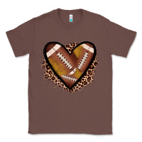 Chestnut heart football Classic Tee - JahusDesignShop