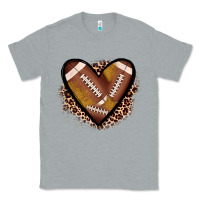 Heather Grey heart football Classic Tee - JahusDesignShop