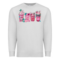 Dove Grey Breast Cancer Coffee Cups Premium Sweatshirt - FaDigitalArtStudio