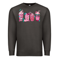 Smoke Breast Cancer Coffee Cups Premium Sweatshirt - FaDigitalArtStudio
