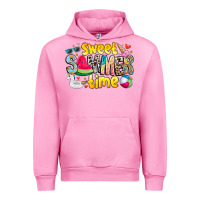 Fuchsia Pink summer time Urban Hoodie - CowhideDigitalArt