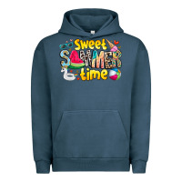 Pigment Midnight Navy summer time Urban Hoodie - CowhideDigitalArt