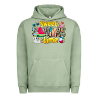 Pigment Oil Green summer time Urban Hoodie - CowhideDigitalArt