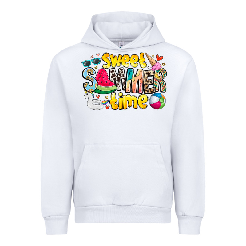 Summer Time Urban Hoodie by CowhideDigitalArt | Teevron