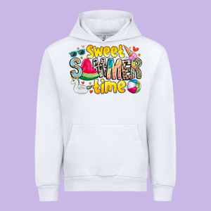 Summer Time Urban Hoodie Designed By Cowhidedigitalart