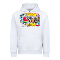 White summer time Urban Hoodie - CowhideDigitalArt
