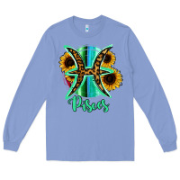 Colony Blue Pisces Zodiac Long Sleeve Tee - Bettercallsaul