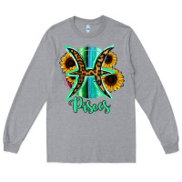 Heather Grey Pisces Zodiac Long Sleeve Tee - Bettercallsaul