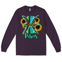 Plum Pisces Zodiac Long Sleeve Tee - Bettercallsaul