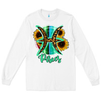 White Pisces Zodiac Long Sleeve Tee - Bettercallsaul