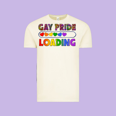Western Gay Pride Loading Lgbtq+ Vintage Tee Designed By Bundleandbundleshop