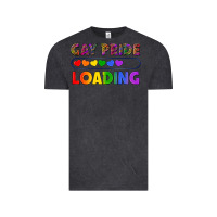 Vintage Black Western Gay Pride Loading LGBTQ+ Vintage Tee - BundleAndBundleShop