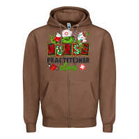 Chestnut nurse practitioner claus Zipper Hoodie - CowGirlArtShop