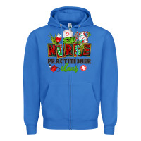 True Royal nurse practitioner claus Zipper Hoodie - CowGirlArtShop