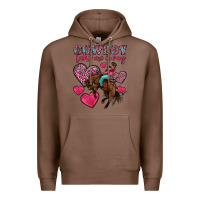 Chestnut cowboy take me away Premium Hoodie - OliviaCreatesArt