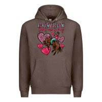 Coffee cowboy take me away Premium Hoodie - OliviaCreatesArt