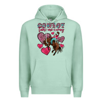 Seafoam cowboy take me away Premium Hoodie - OliviaCreatesArt